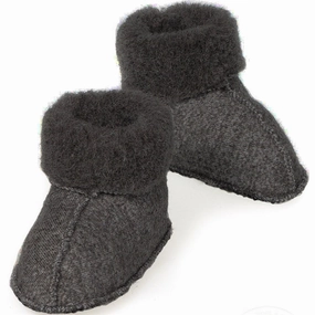 Alwero Baby Slippers Melo Antracit Effortless Minimal