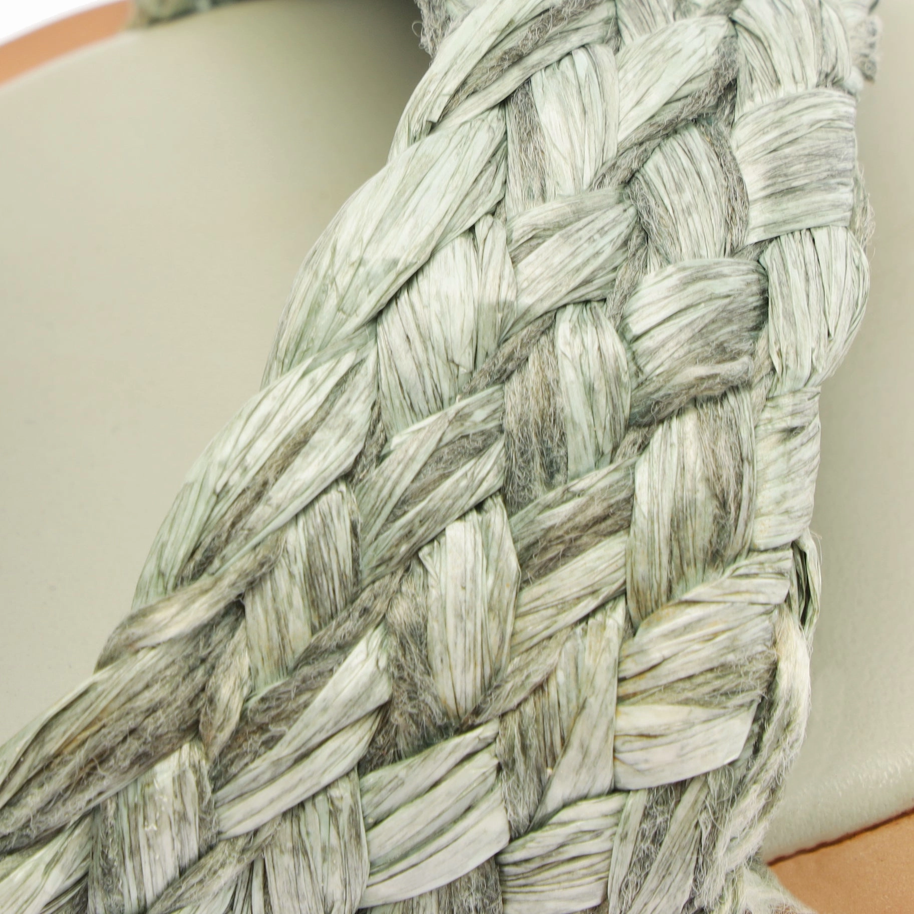 Seasonless Energy Progressive Living Amani Straw Flat Sandal