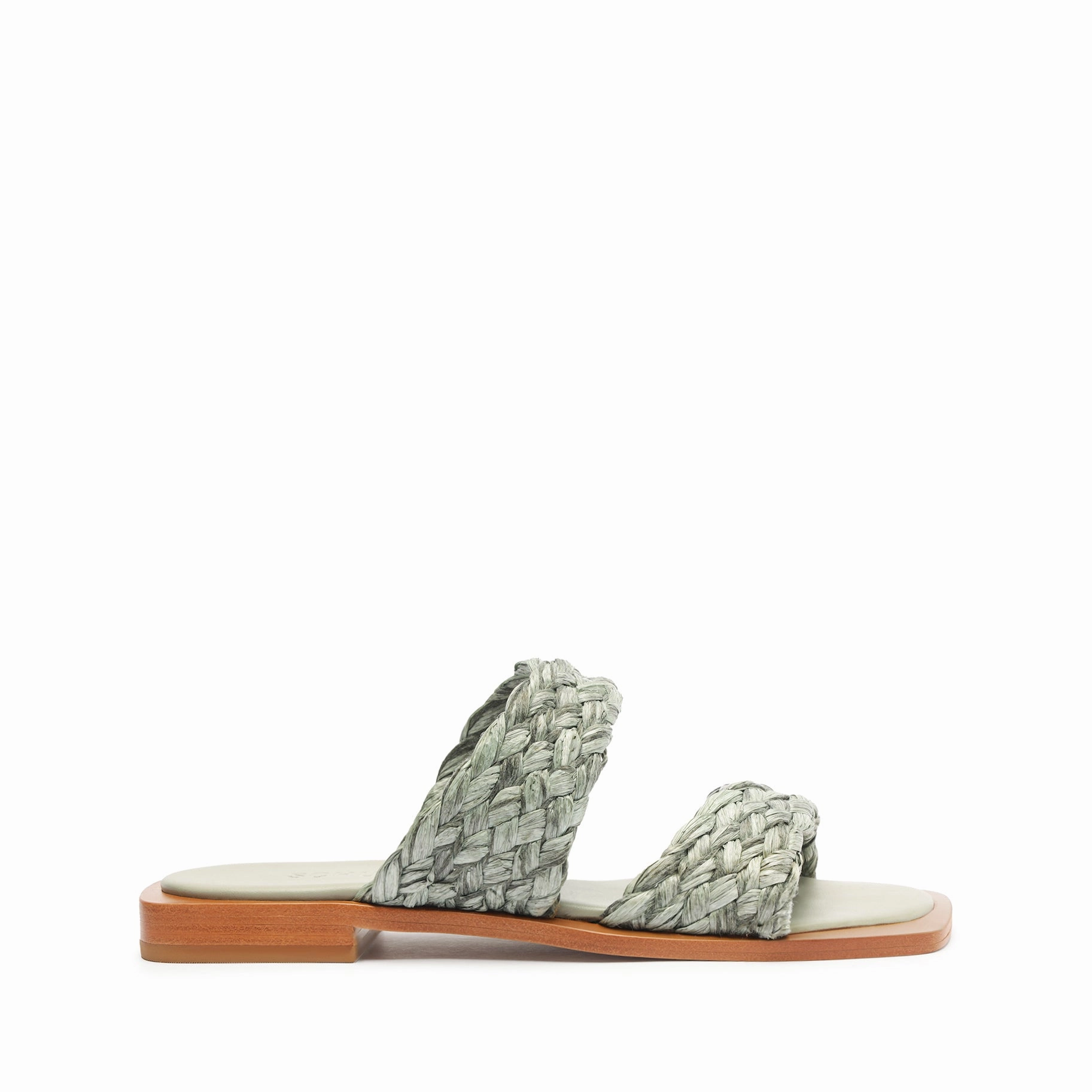 Amani Straw Flat Sandal Cool Motion Responsive Design