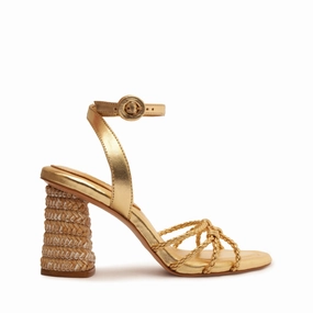 Amara Nappa Metallic Sandal Essential Drop