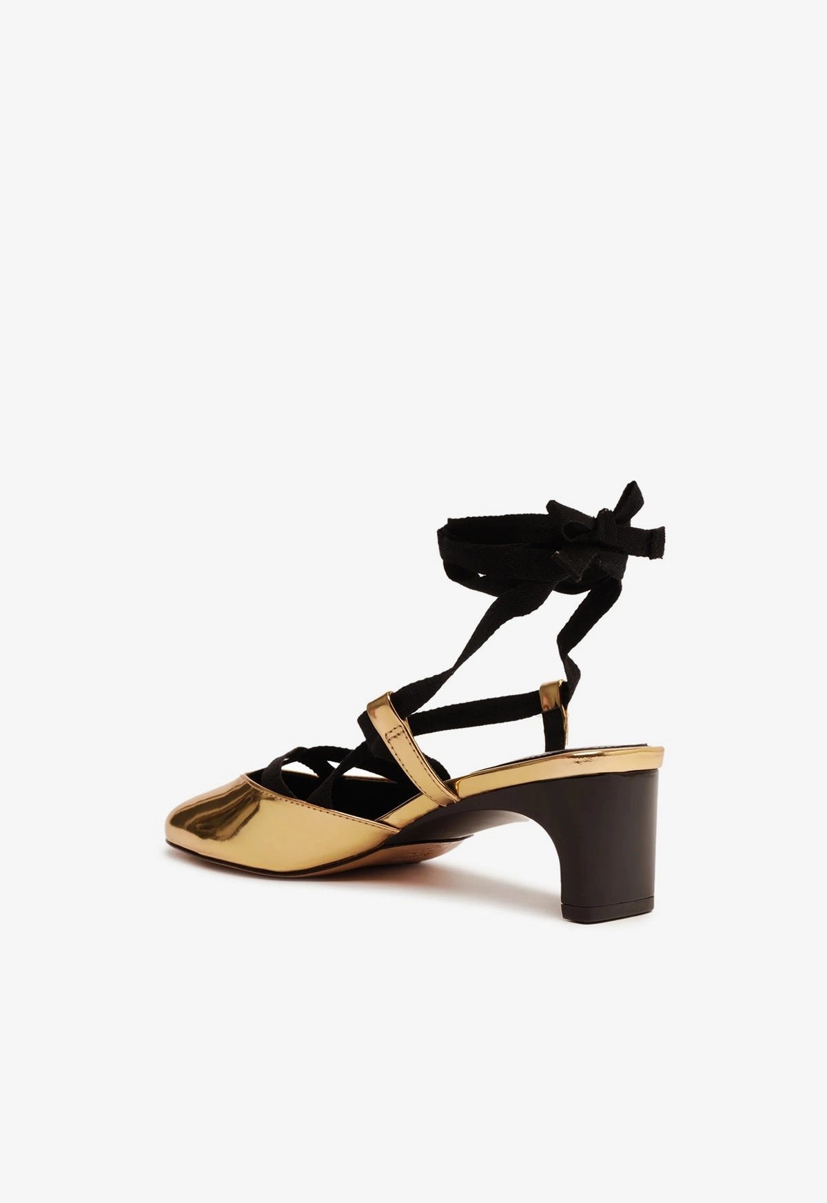 Amarie Specchio Leather Pump Refined Edgewear Engineered Casual