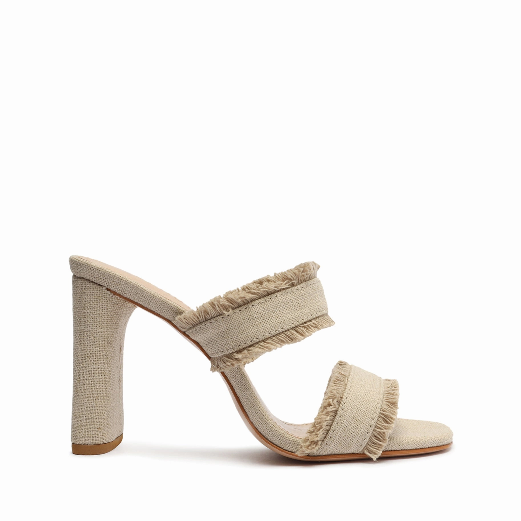 Motion-Elevated Fresh Function Amely Linen Sandal