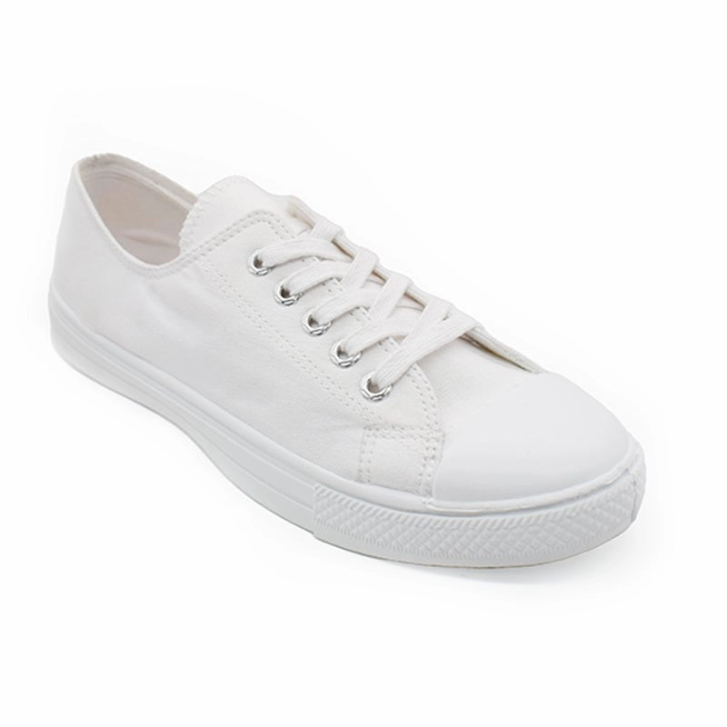 Amka Canvas Shoes - White Adapt-Fit Gear