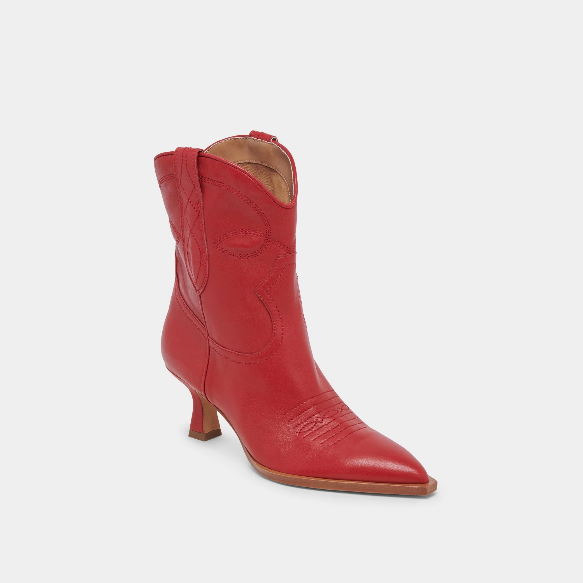 Fresh Function Angel Booties Red Leather
