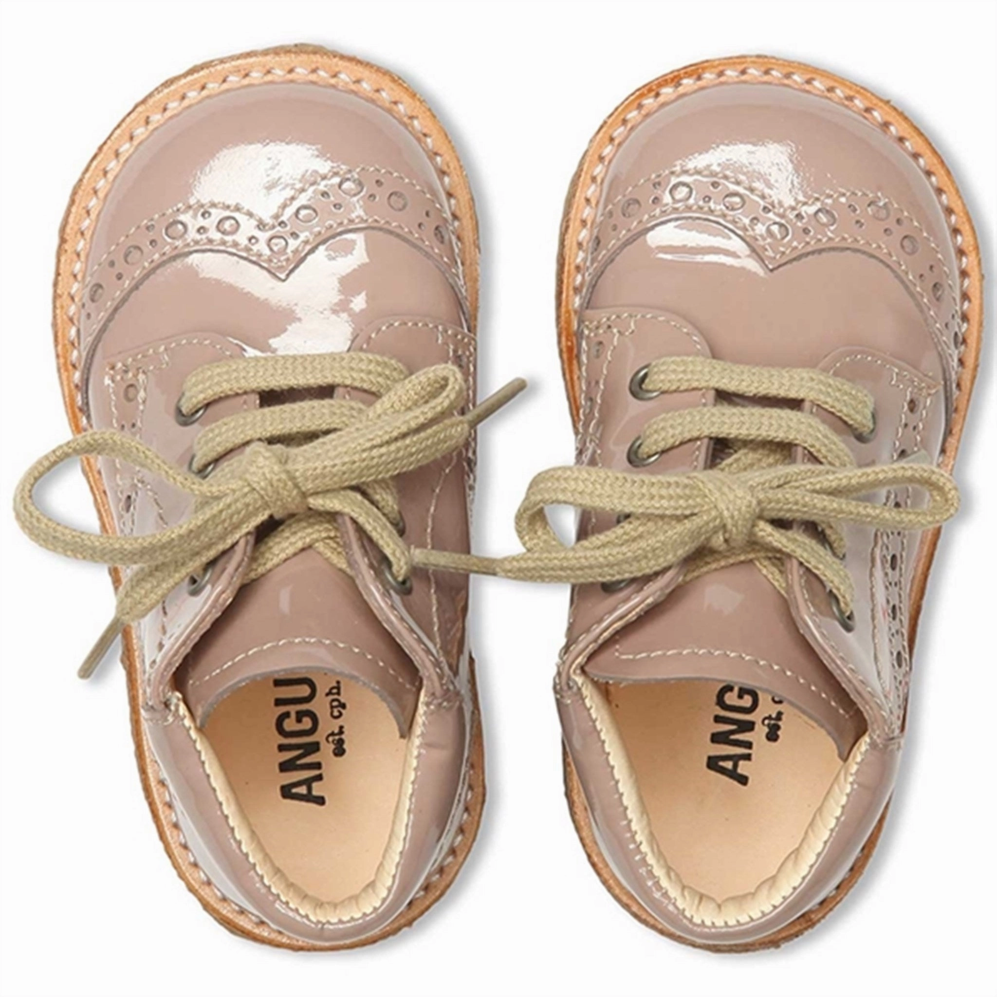 Live Refined Angulus Beginner Shoes W. Lace Rosa 2378-101-1387