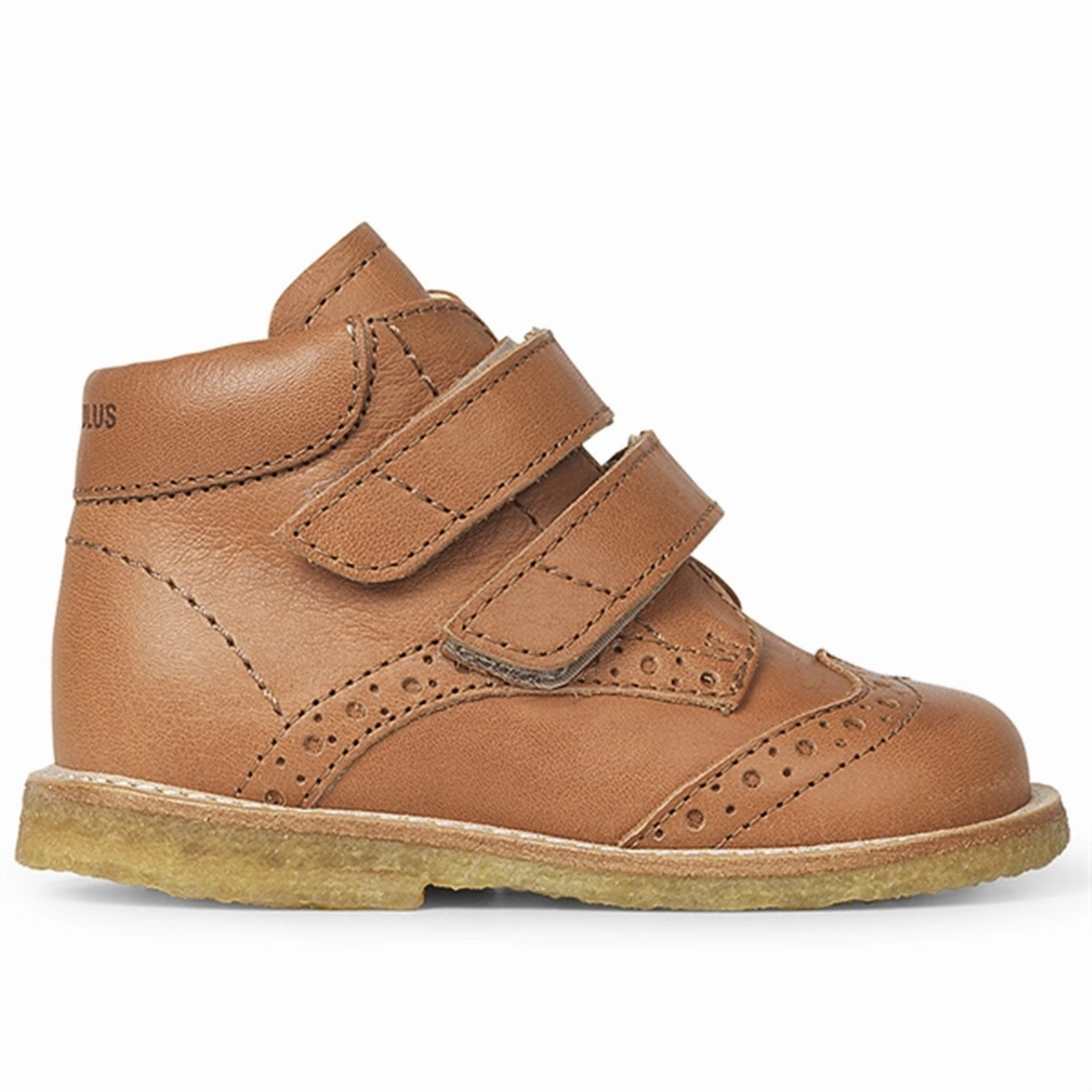 Engineered To Adapt Angulus Beginner Shoes W. Velcro Cognac 3265-102-1545