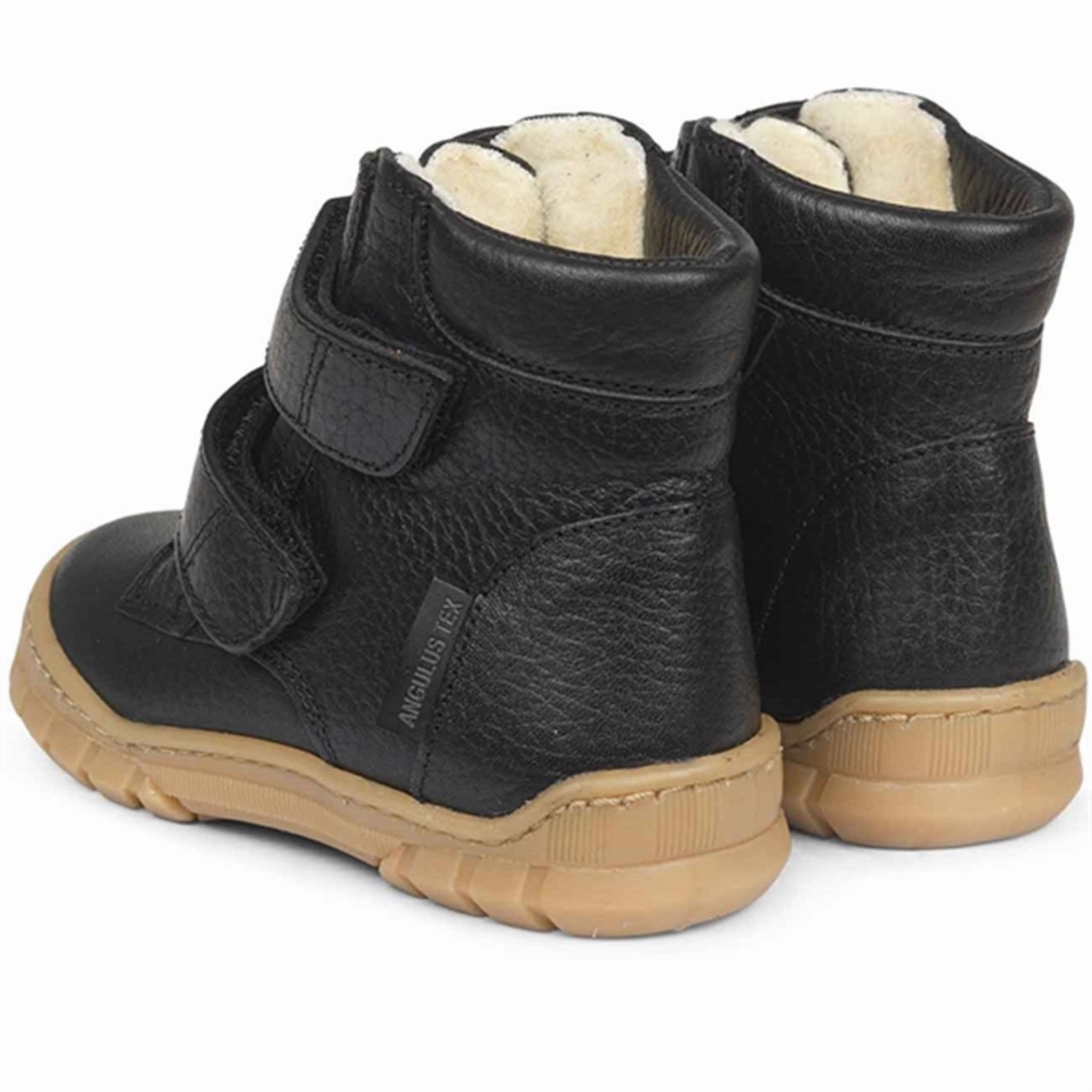 Designed For Presence Angulus Beginner Tex Boots W. Velcro Black 2025-401-2504