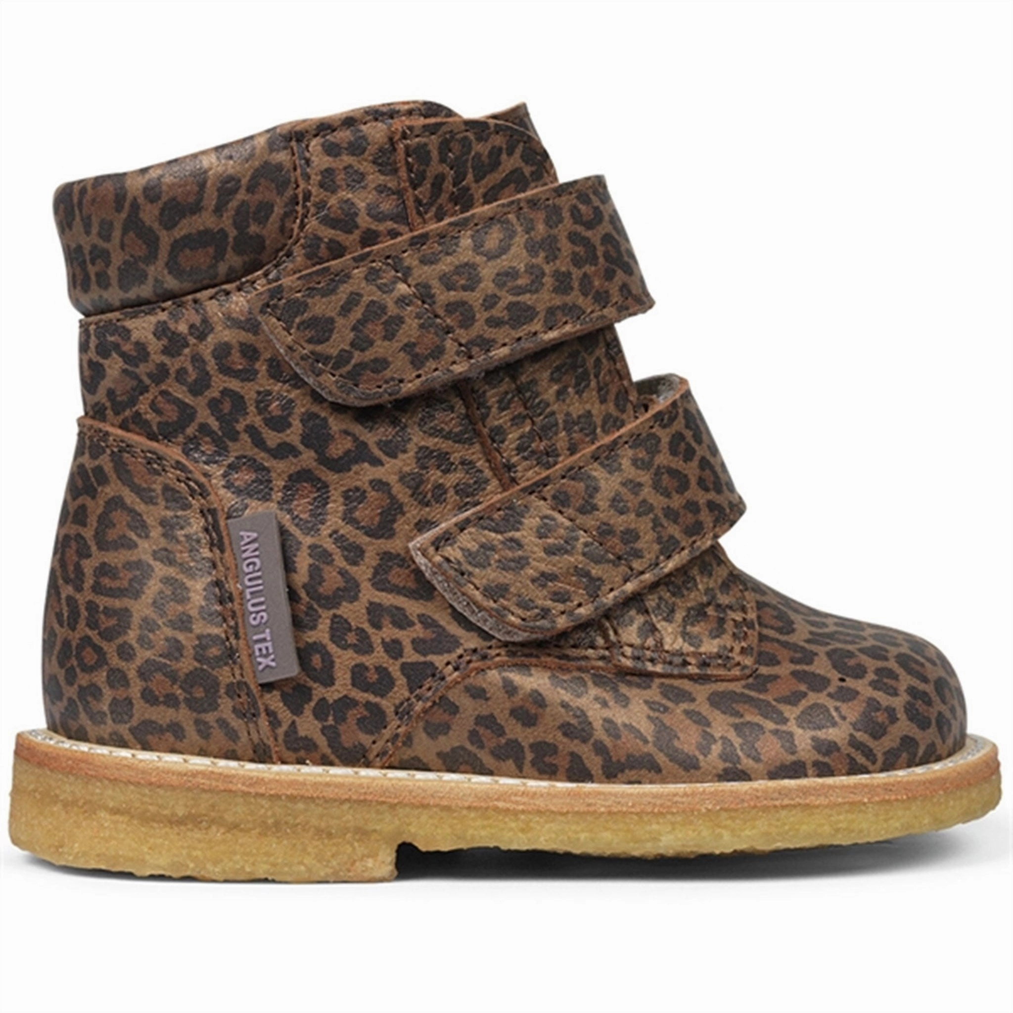 Clean Profile Effortless Gear Angulus Beginner Tex-Boots W Velcro Brown Leo