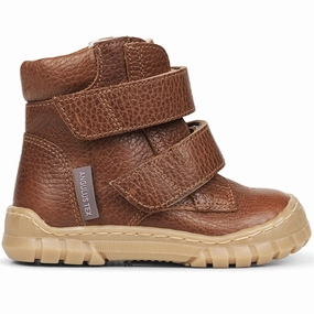 Angulus Beginner Tex Boots W Velcro Cognac Future-Form Optimized Outfit