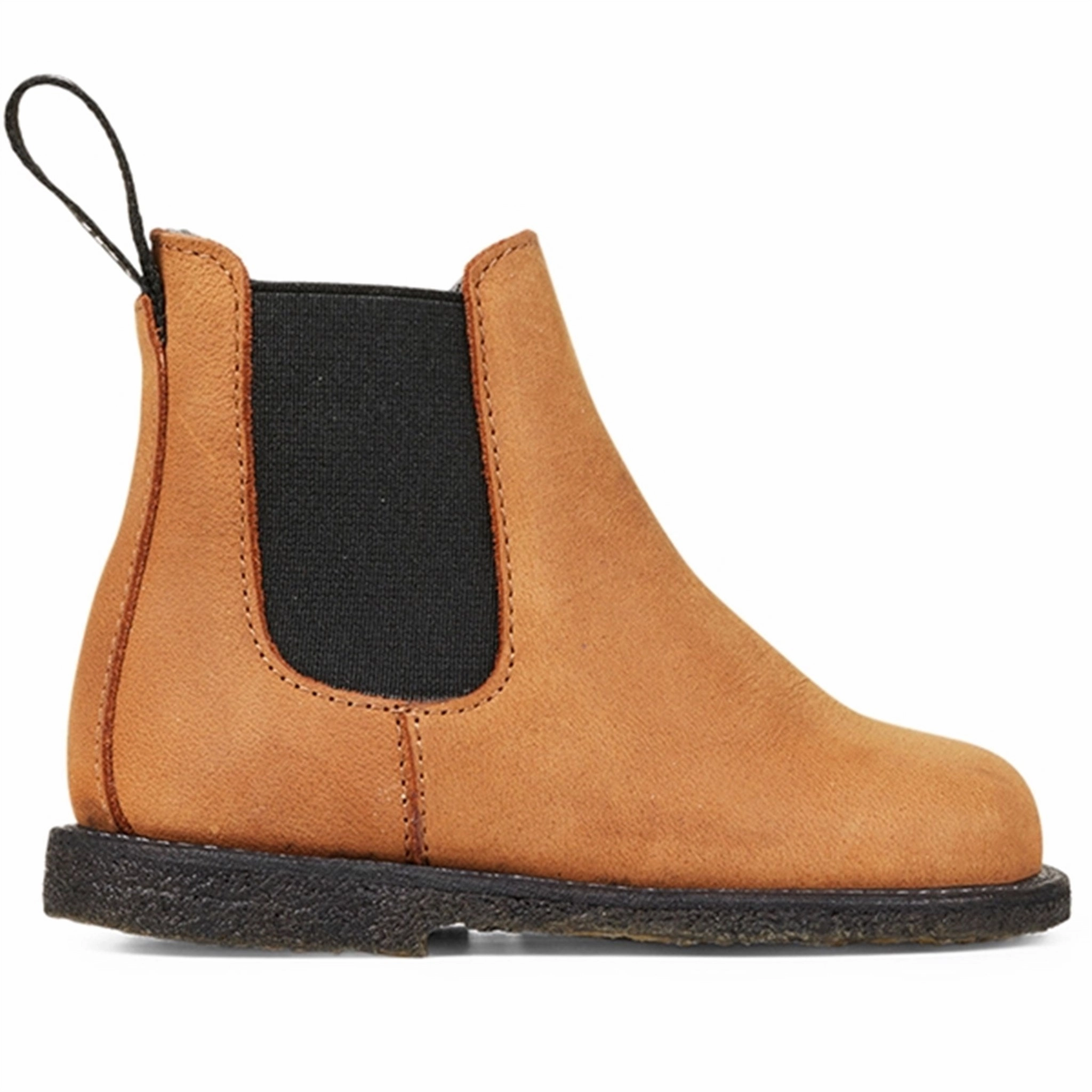 Clean Direction Angulus Begynder Chelsea Boots Dark Cognac/Black Elastic
