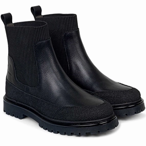 Angulus Boots W. Elastic Black 6110-101-8711-1321/1933 Street Motion