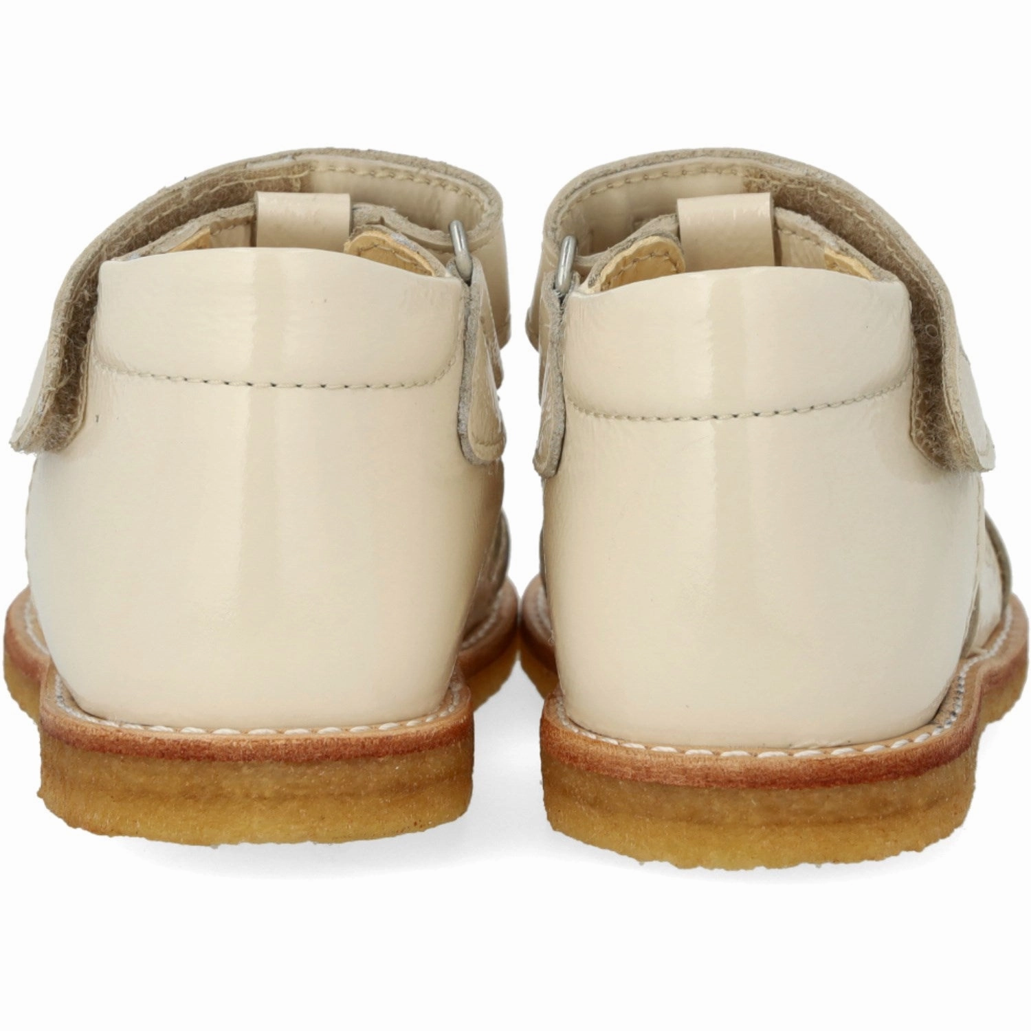 Angulus Buttermilk Beginner Sandal W Velcro Closure Tailored Ease Core To Explore