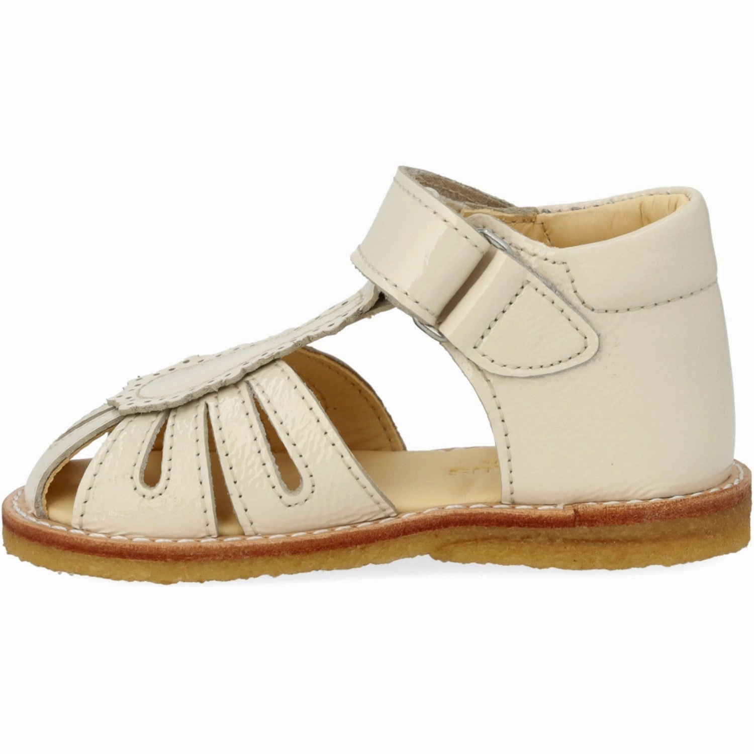 Essential Rhythm Urban Core Angulus Buttermilk Beginner Sandal W Velcro Closure