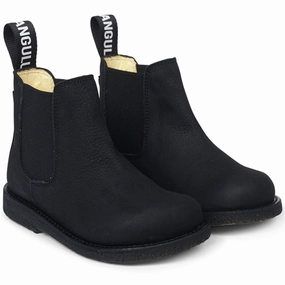 Angulus Chelsea Boots With Elastic Black Motion Living