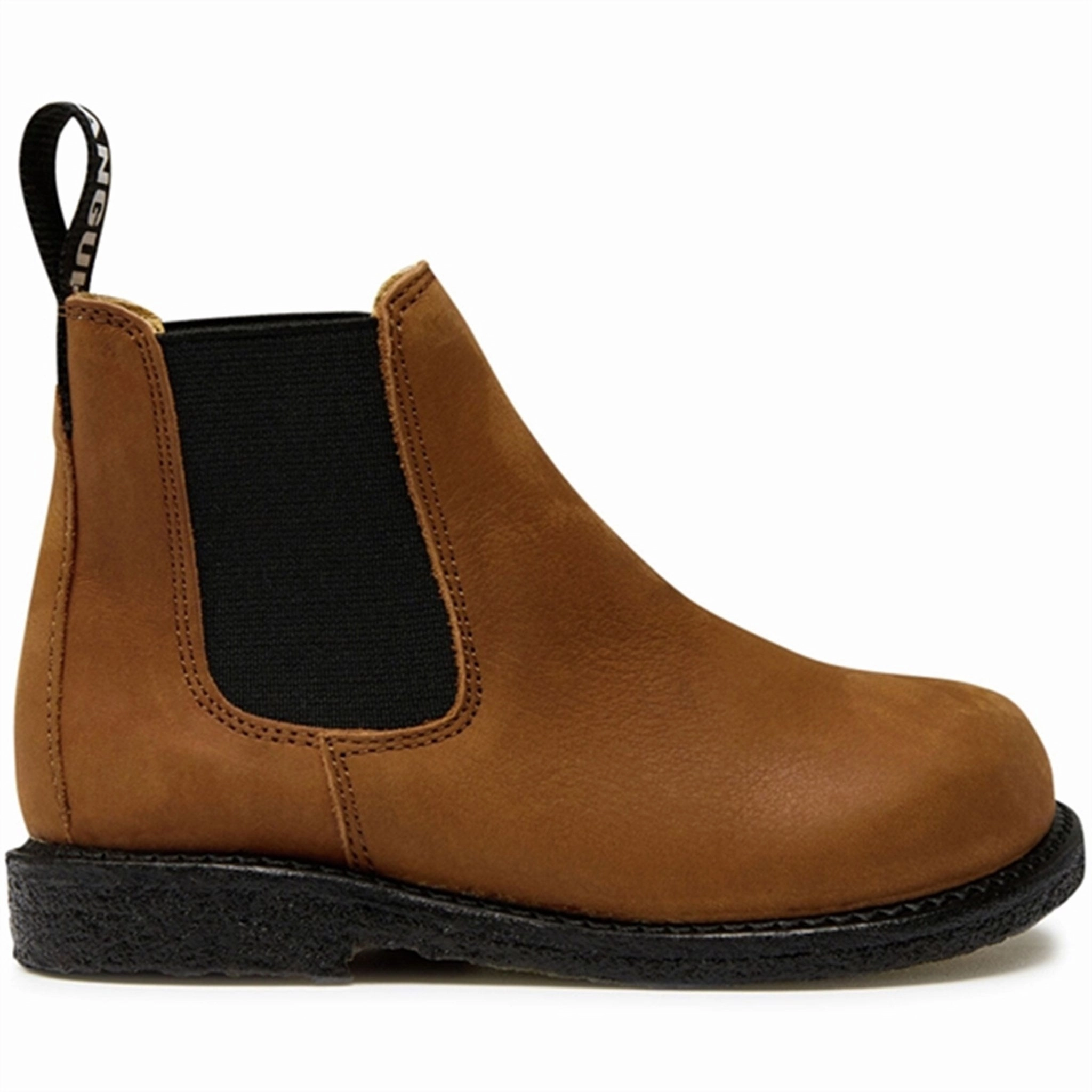 Angulus Chelsea Boots With Elastic Cognac/Black Elevated Basics Ease In Motion