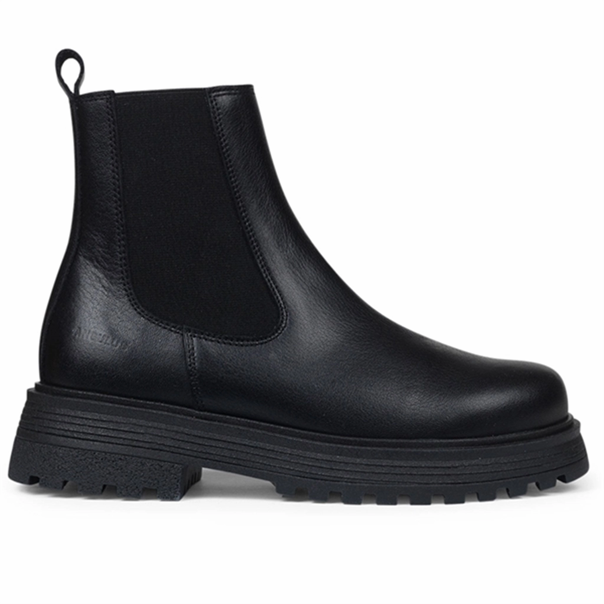Crafted Balance Angulus Chelsea Boots With Track Sole Black/Black