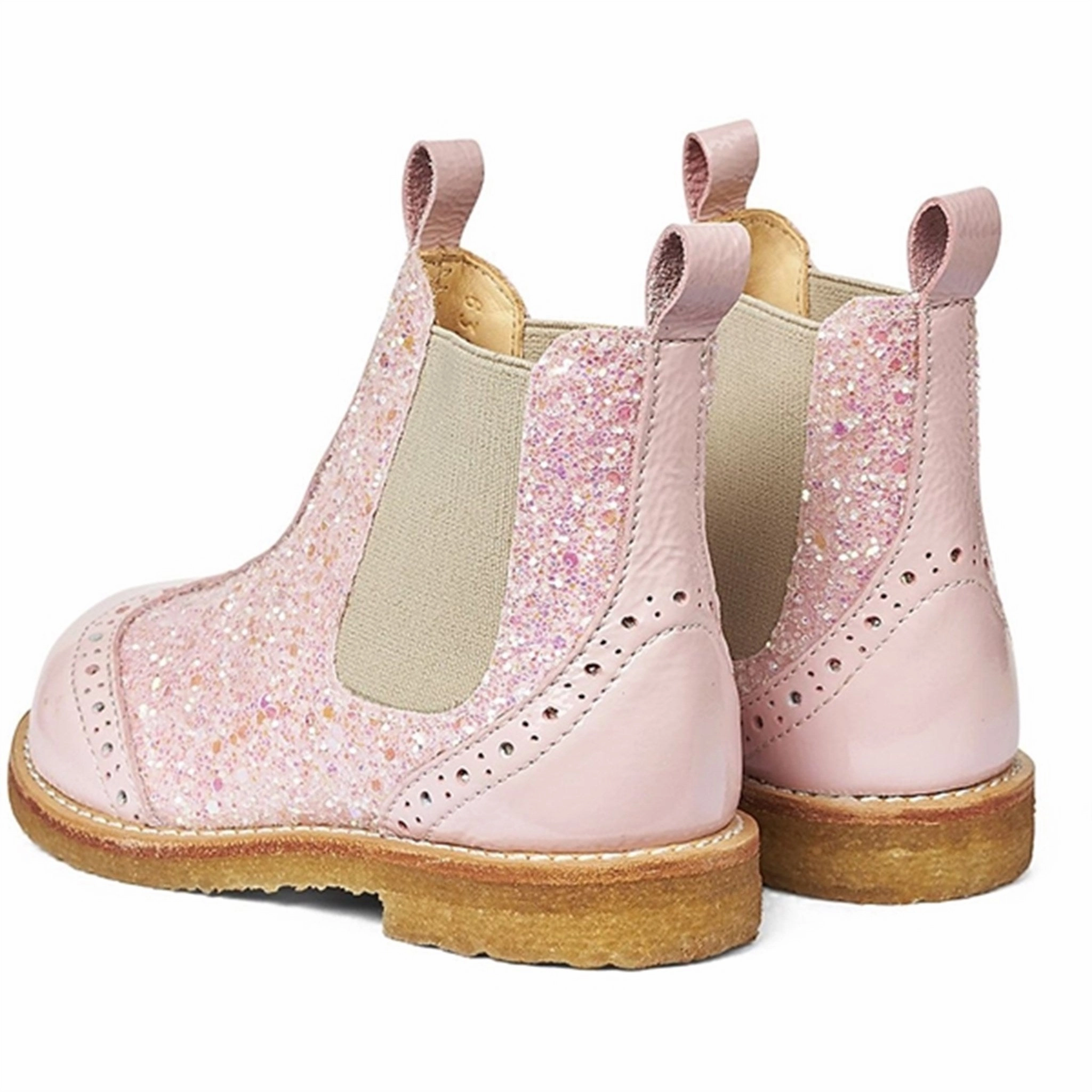 Quiet City Style Active Energy Angulus Chelsea St?Vlet W. Elastic Band Rose/Rose Glitter/Beige