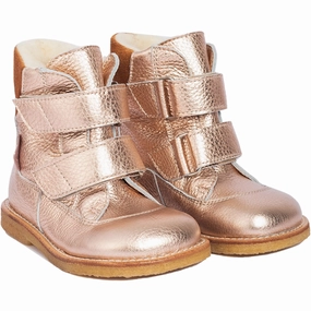 Adaptive Gear Angulus Copper/Cognac Tex Boot With Velcro Closure