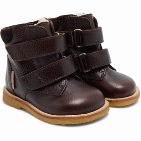 Function   Feel Angulus Dark Brown/Dark Brown Beginners Tex-Boot Med Velcro Closure