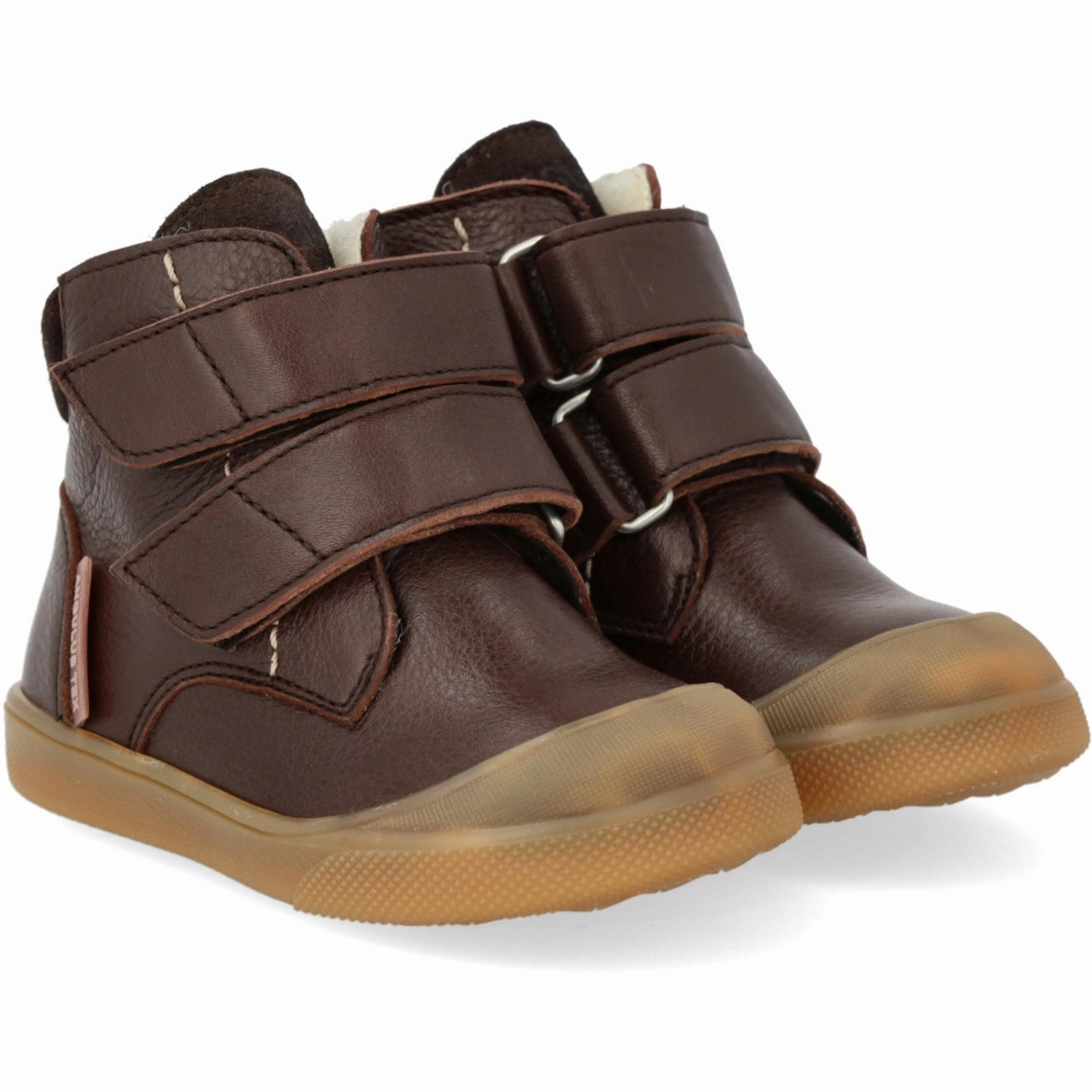 Angulus Dark Brown/Dark Brown Child'S First Tex Winter Boot Quiet Attitude Style To Evolve