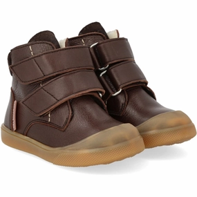Angulus Dark Brown/Dark Brown Child'S First Tex Winter Boot Quiet Attitude Style To Evolve