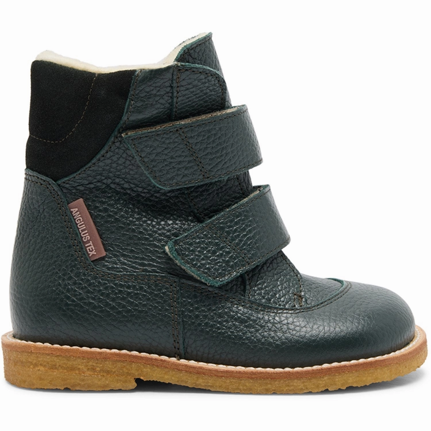 Angulus Deep Teal/Deep Teal Tex Boot With Velcro Closure Sleek Routine