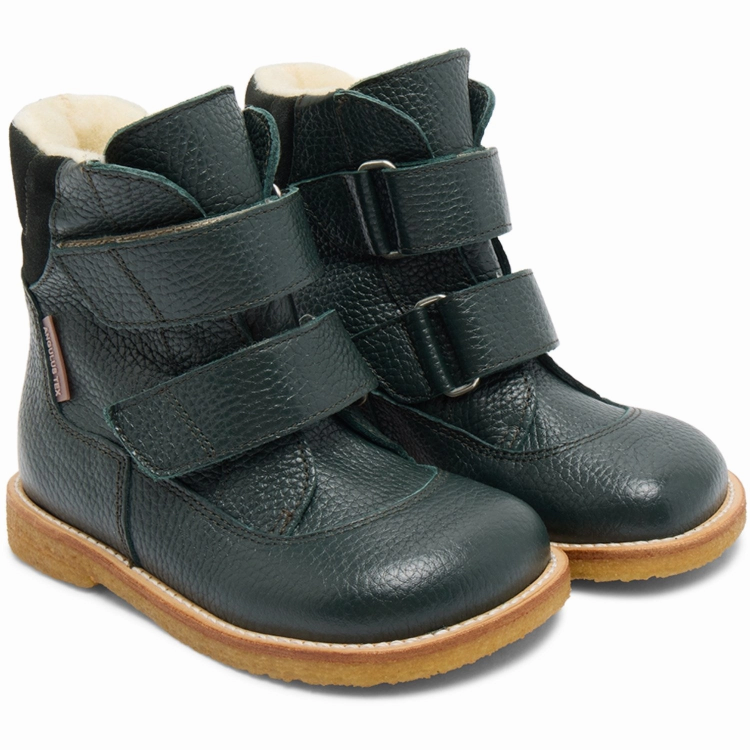 Angulus Deep Teal/Deep Teal Tex Boot With Velcro Closure Active-Inspired