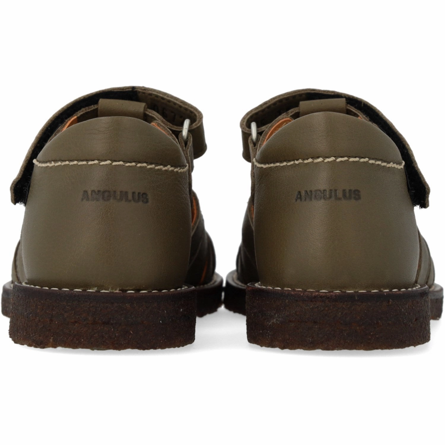 Angulus Forrest/Marshland Print Leathersandal Med Stjernedetalje Built For Real Everyday Innovation