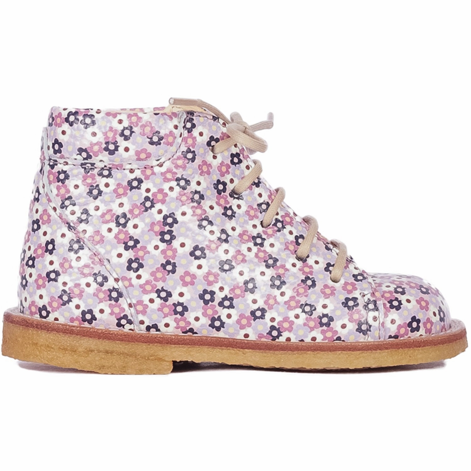 Versatile Soul Daily Designwear Angulus Heather Flowers Classic Beginner Print Lace-Up