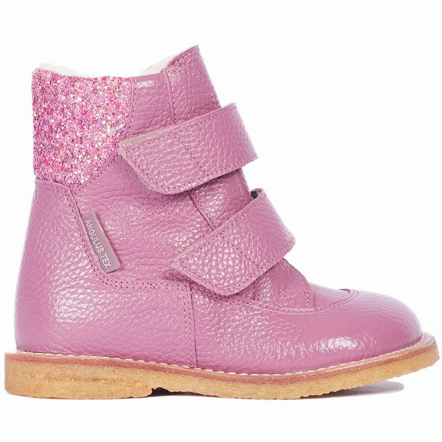 Modern Rhythm Angulus Heather/Heather Glitter Tex Boot With Velcro Closure