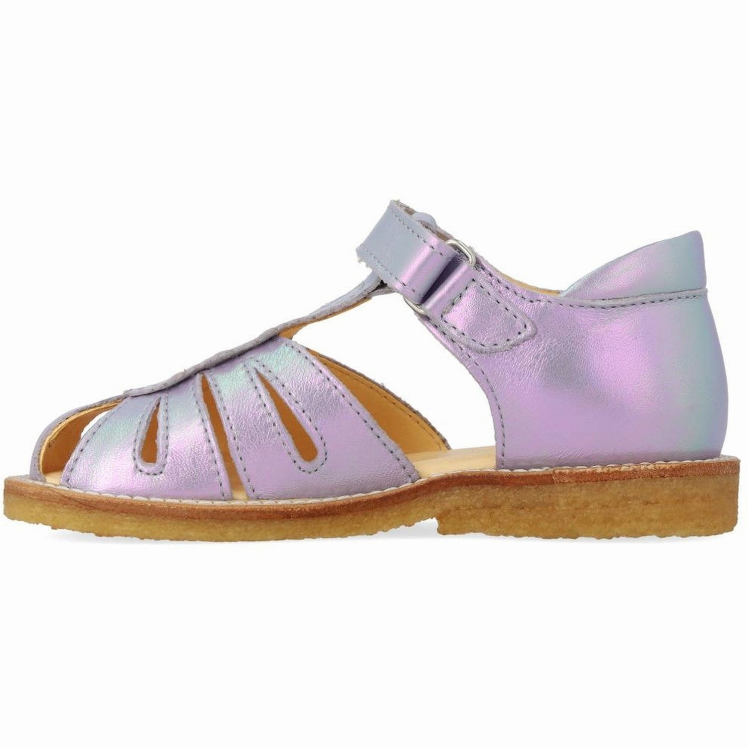 Expressive Minimal Go-Mode Daily Angulus Iridescent Lilac Shine Sandal Med Dr?Bedetalje