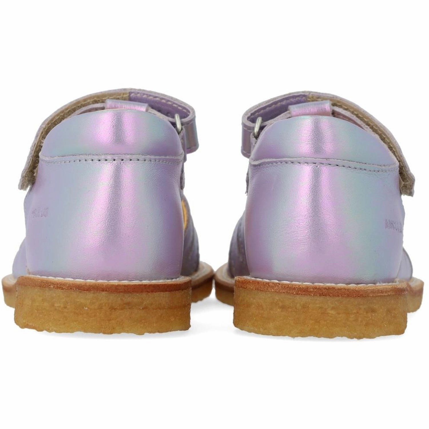 Adapt Your Pace Refined Urbanism Angulus Iridescent Lilac Shine Sandal Med Dr?Bedetalje