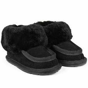 Rhythm Of Life Angulus Lamb Wool Indoor Shoes Black