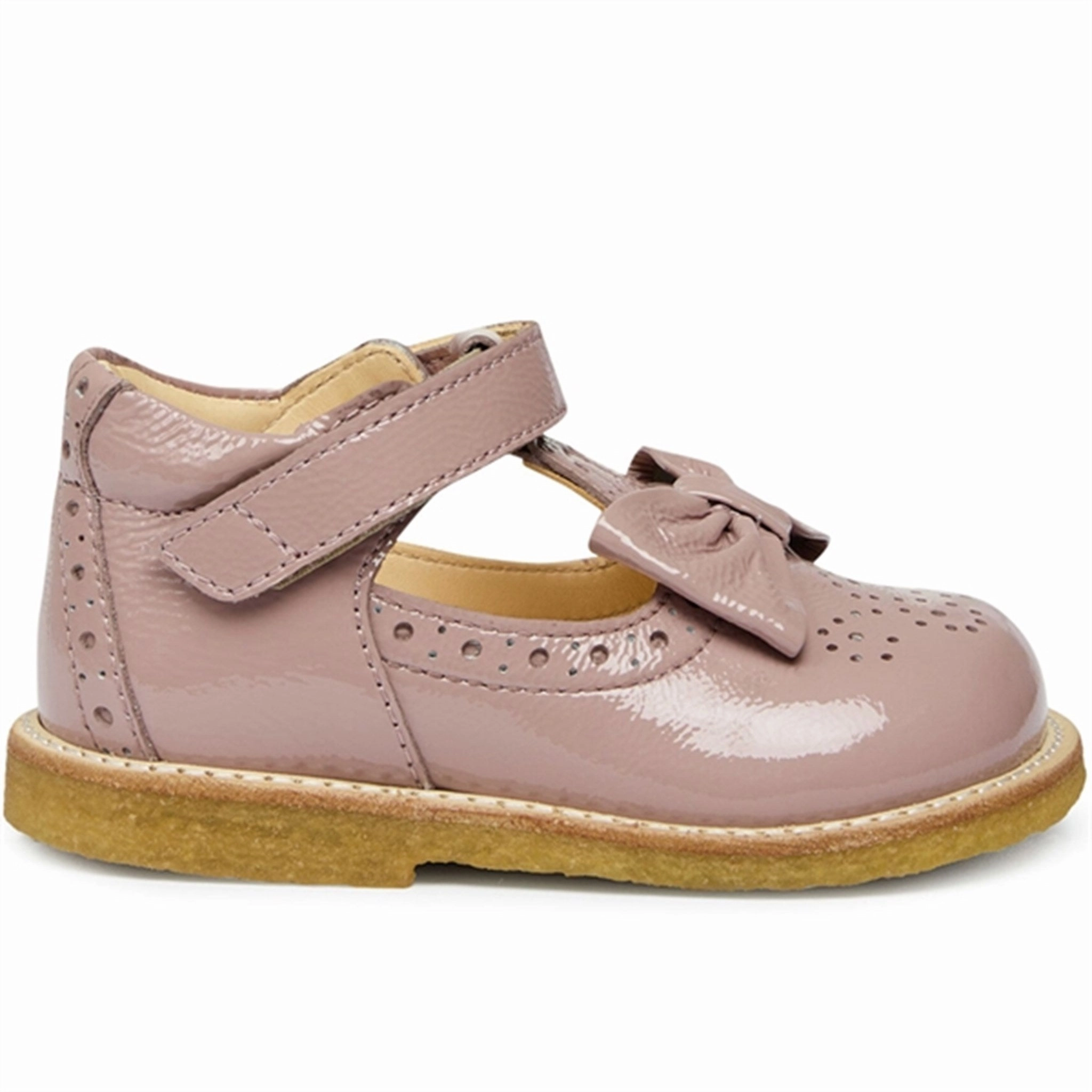 New Classics Angulus Mary Jane Shoes W Bow Rose