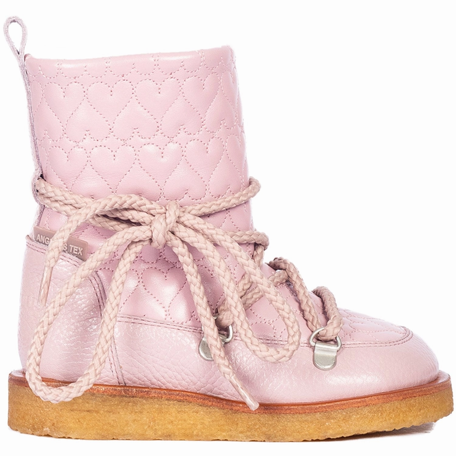 Chill-Crafted Angulus Mauve/Mauve Tex Heart Lace-Up Boot
