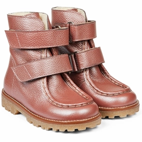 Movement Uniform Lifestyle Engineered Angulus Mid-Cut Boots With Velcro Rose Shine