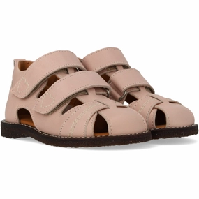 Angulus Rosebud Beginner Sandal Med Kontrast Hjertebroderi Crafted Balance