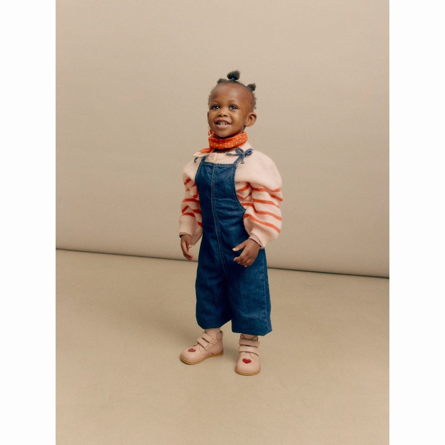 Angulus Rosebud/Berry Beginner Shoes Med Udstanset Kontrasthjerte Movement Architecture