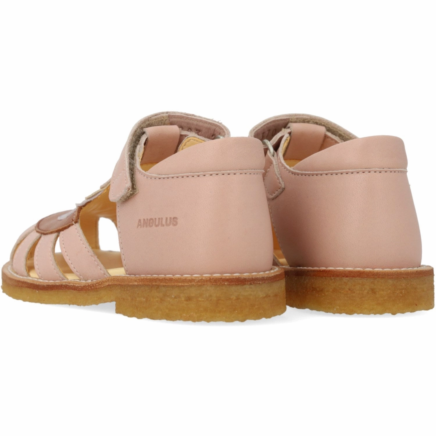 Style Built In Angulus Rosebud/Clay/Lilac Colourblock Regnbuesandal Med Velcro
