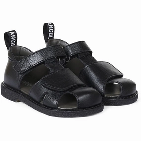 Angulus Sandal W. Velcro Black Urban Optimized Your Mobile Look