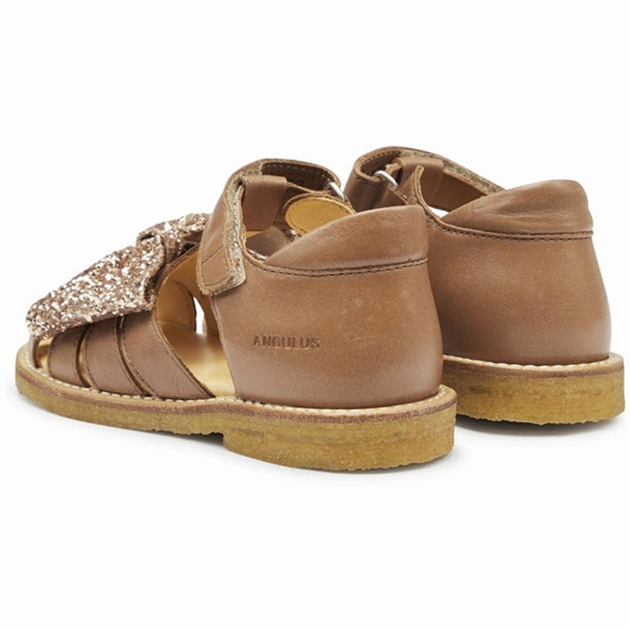 Angulus Sandals Almond/Maple Glitter Smart Design Gear Your Daily Vibe