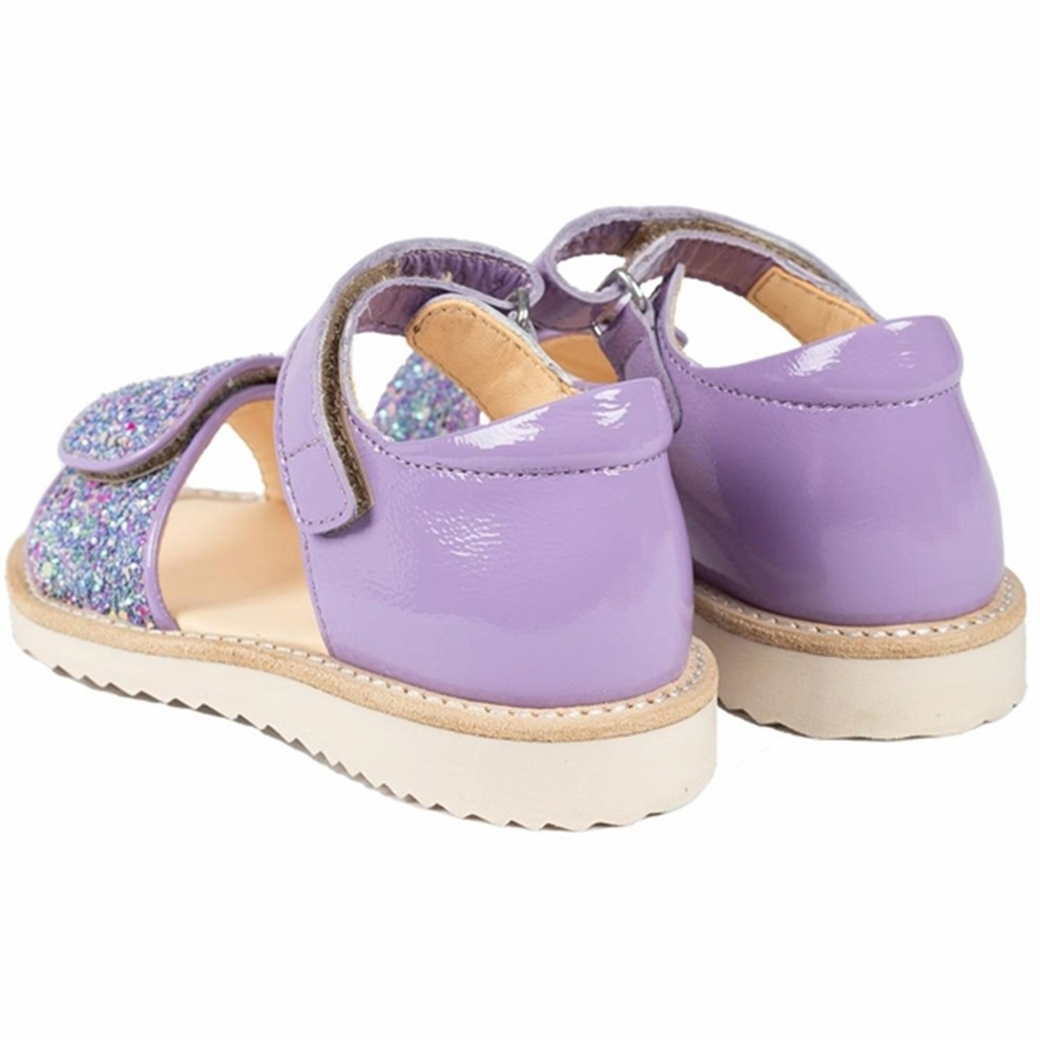 Angulus Sandals Lilac/Confetti Glitter Precision-Fit Movement Architecture