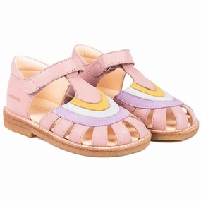Edge And Ease Angulus Sandals Rose/Lilac/Ice Blue/Pineapple