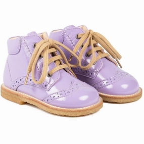 Subtle Signature Angulus Shoe With Laces Lilac