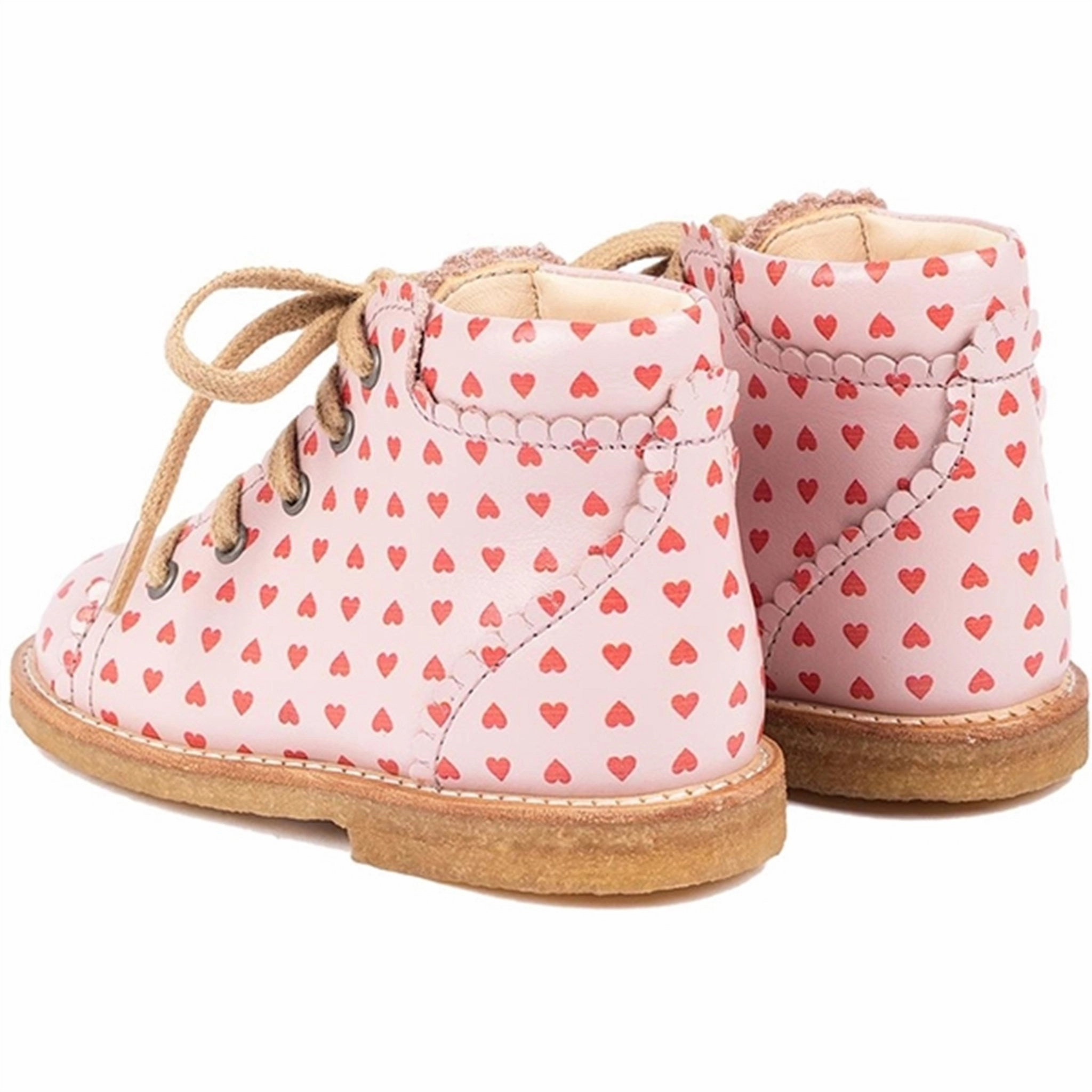 Angulus Shoes With Laces Pale Rose Rhythm Of Life Move Smarter