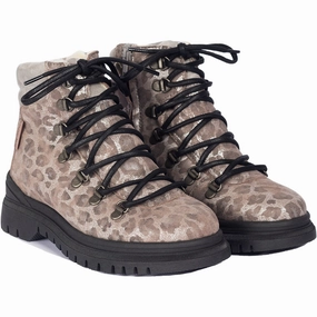 Angulus Silver Leo/Gray Tex Lace-Up Boot With Wool Lining Urban Evolution