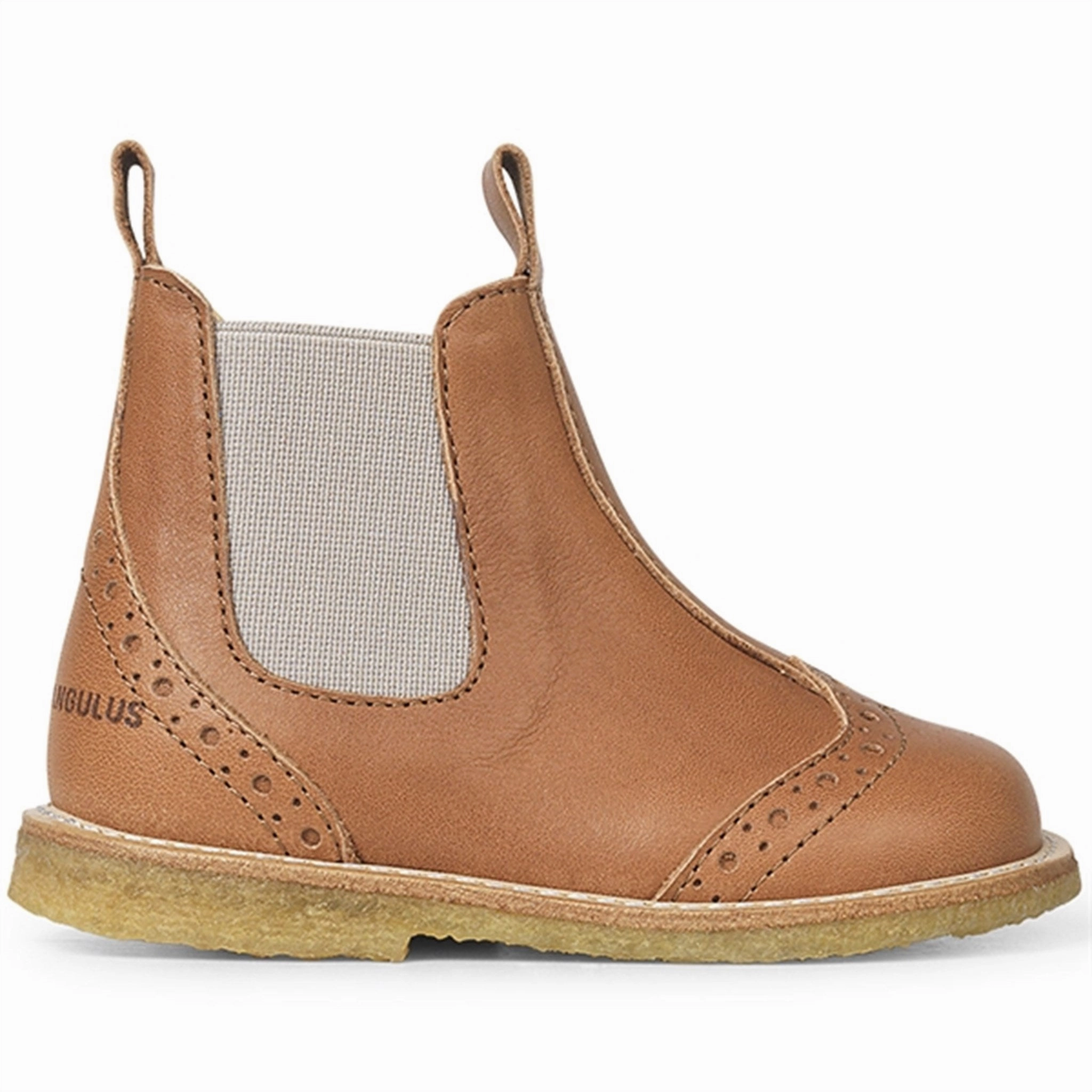 Timeless Motion Movement Reimagined Angulus Starter Boot W. Zip Cognac/Beige 6024-101-7511-1545-010
