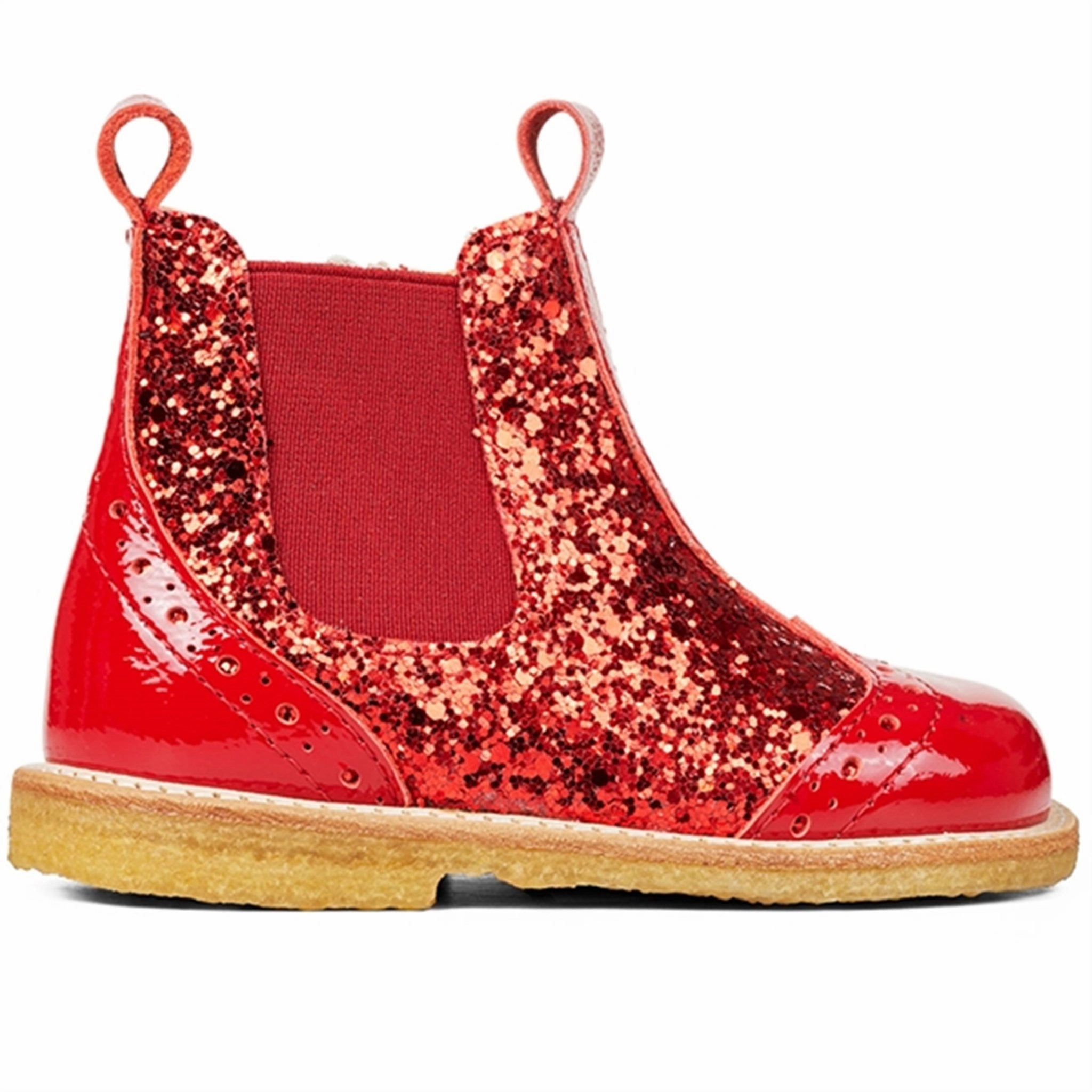 Urban-Motion Fit Angulus Starter Chelsea Boots With Zipper Red/Red/Red Elastic