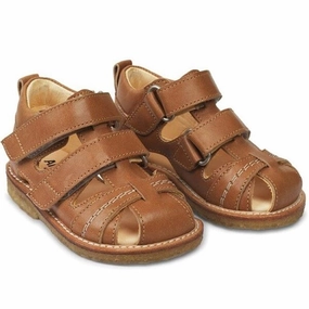 Your Daily System Angulus Starter Sandal W. Velcro Cognac 0506-101-1554