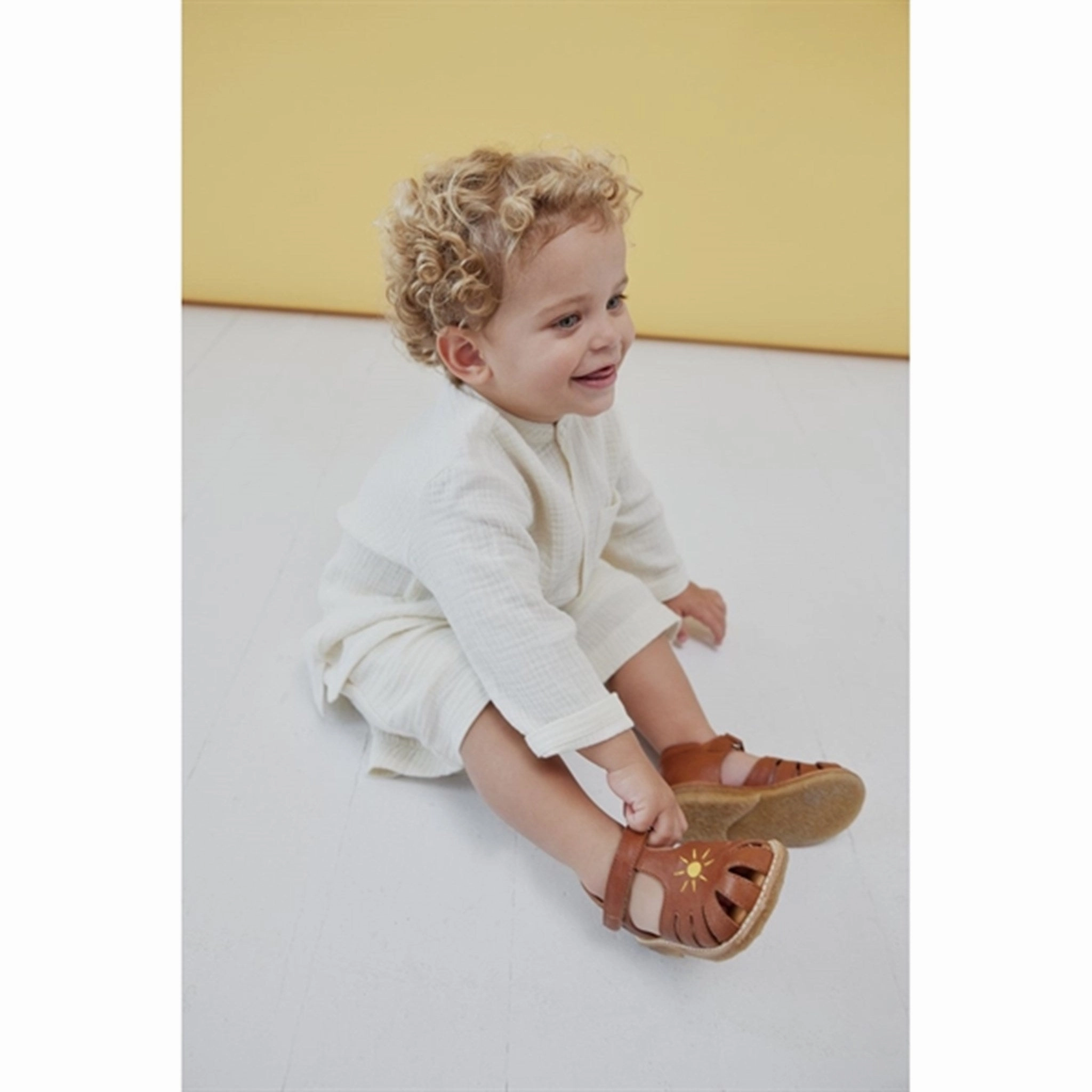 Angulus Starter Sandals Cognac Easy Fit System Your New Core